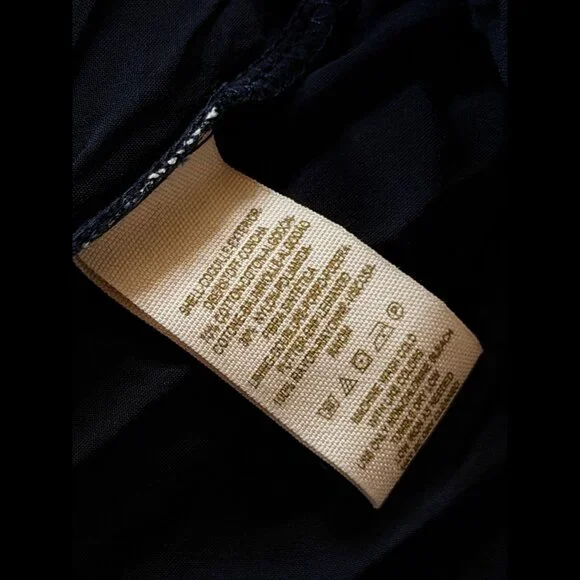 Free People Dress 0 Womens Black Lacey Fit & Flare Frayed 3/4 Sleeve - Picture 8 of 8